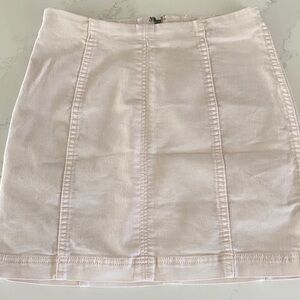 Free people mini pale pink Skirt small
